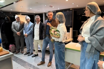 Foto - Visita Primeira Dama do EStado