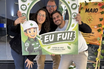 Foto relacionada - Saúde, segurança e conscientização marcam a 1ª SIPAT do Município