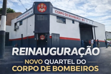 Foto relacionada - Prefeitura de Itaí reinaugura quartel dos Bombeiros em novo endereço e reforça agilidade no atendimento à população