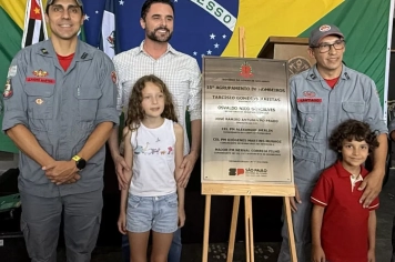 Foto relacionada - Prefeitura de Itaí reinaugura quartel dos Bombeiros em novo endereço e reforça agilidade no atendimento à população