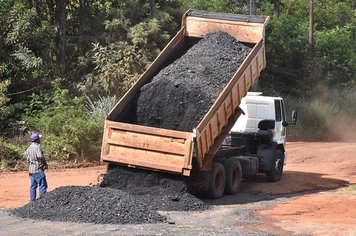 Prefeitura de Itaí reaproveita sobras de asfalto em manutenção de ruas