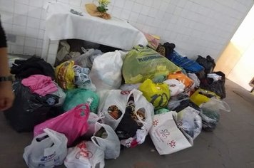 Fundo Social de Itaí realizou mutirão para arrecadação de agasalhos