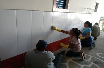 Alunos do Curso de Construção Civil realizam obras em prédios públicos de Itaí