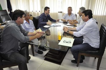 Prefeito Thiago Michelin recebeu visita de Superintendente da SABESP