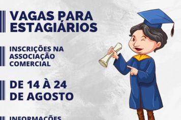 Abertas as inscrições para estagiários na Prefeitura de Itaí