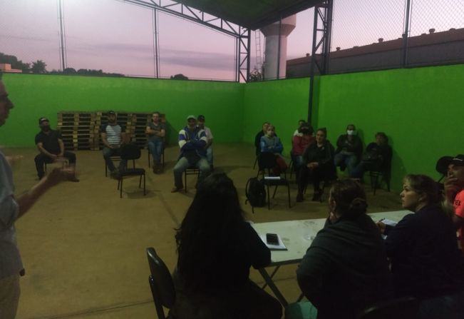 Encontro de gestores com produtores: agricultura familiar.