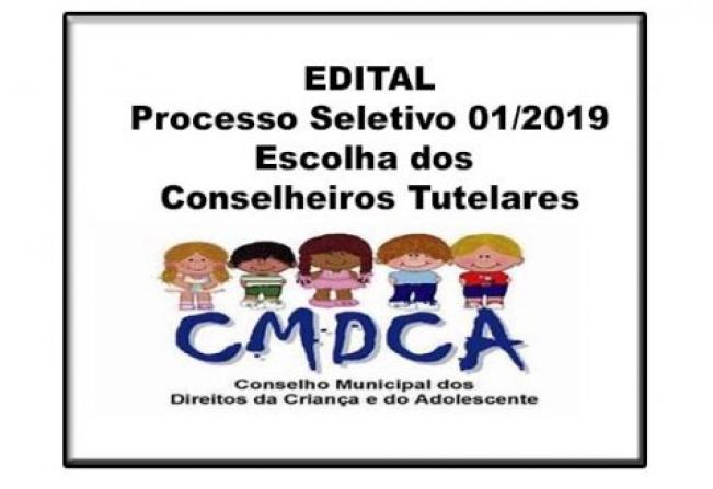 Aberta as inscrições para o Processo Seletivo para escolha de Conselheiros tutelares