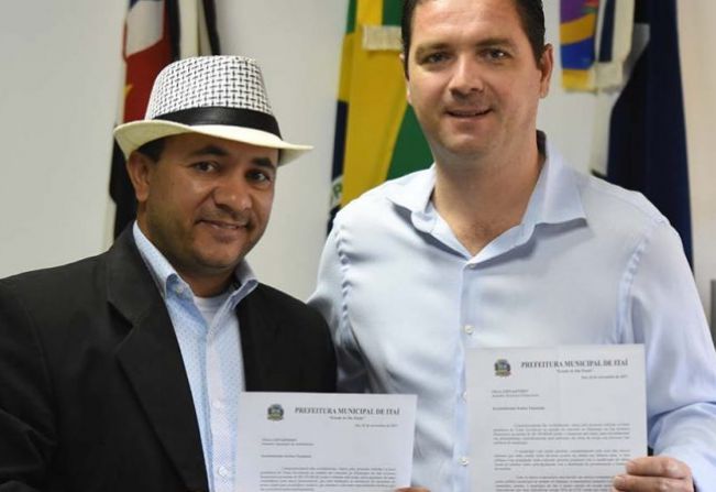 Prefeito Thiago Michelin recebe a visita do Assessor do Deputado Jorge Tadeu