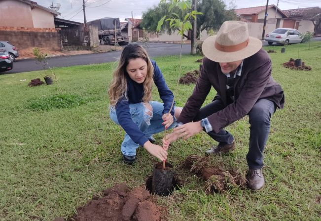 Dia da árvore é comemorado em Itaí